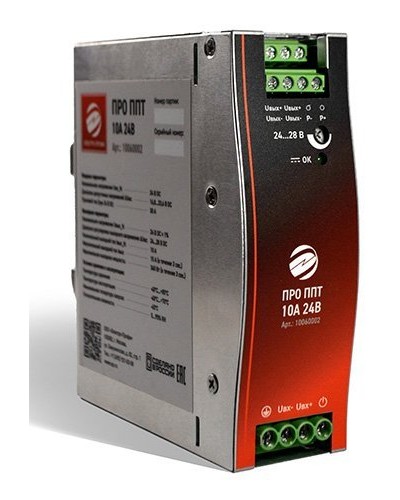 ПРО ППТ 10A 24VDC. Преобразователь DC/DC. Электро-Профи в Тамбове