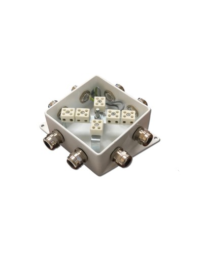 КМ-О (12к*6,0)-IP66-120х120, пять вводов: Коробка монтажная огнестойкая в Тамбове