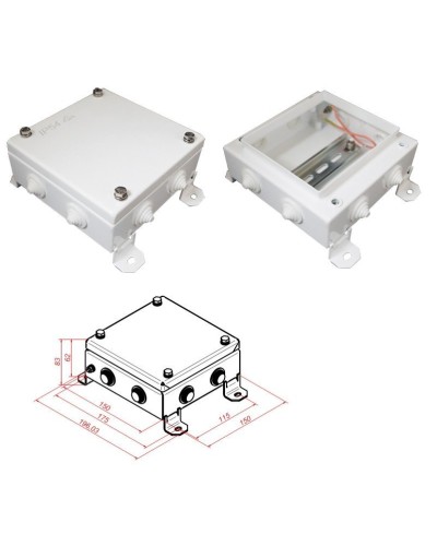 КМ IP55-1515. Коробка монтажная электротехническая. Гефест в Тамбове