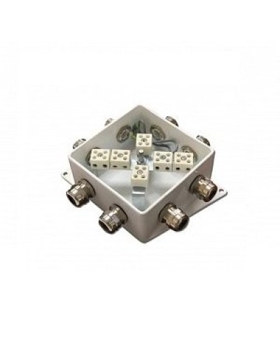 КМ-О (12к*10,0)-IP66-120х120, шесть вводов: Коробка монтажная огнестойкая в Тамбове
