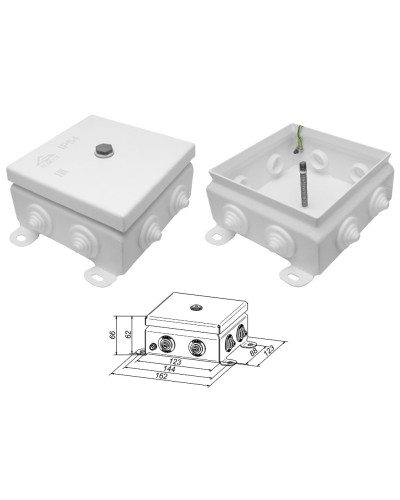 КМ IP55-1212. Коробка монтажная электротехническая. Гефест в Тамбове