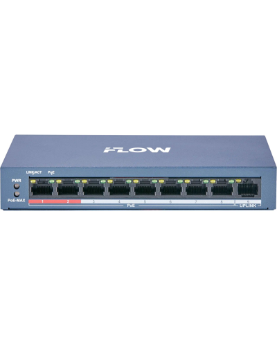 F-SW-EU209POE-V/L. Сетевой PoE коммутатор. i-FLOW в Тамбове
