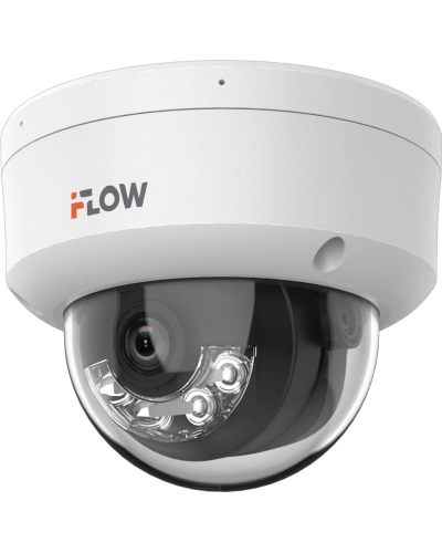 F-IC-2482C2MS(4мм). Бюджетная IP-видеокамера купольная. i-FLOW в Тамбове