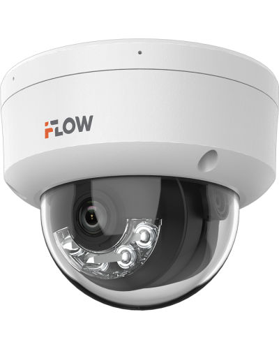 F-IC-2422C2MS(4мм). Бюджетная IP-видеокамера купольная. i-FLOW в Тамбове