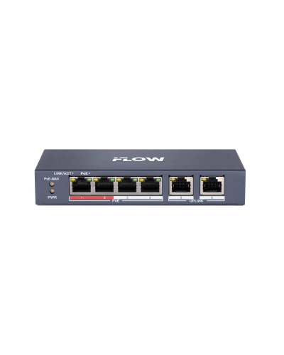 F-SW-EU206POE-V/L. Сетевой PoE коммутатор. i-FLOW в Тамбове