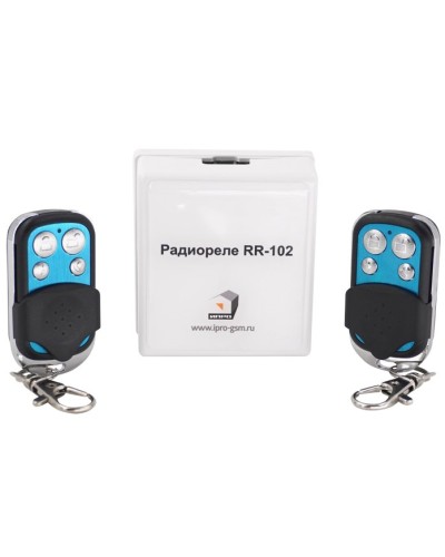 RR-102 + 2 пульта, 150 метров, питание 12В. Комплект радиореле. ИПРо в Тамбове