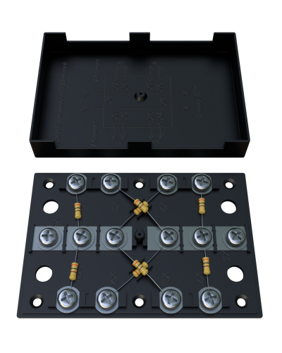 KRA-4 75 Om black (MEC42102). Коробка на 4 абонента. МЭК-Электрика в Тамбове