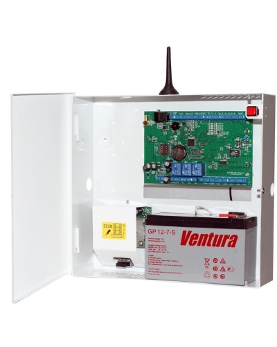 S632-2GSM-BK25-W (S632-2GSM-BK), Бокс-комплект под 7Ач, белый. Устройство оконечное объектовое приемно-контрольное c GSM коммуникатором. Проксима в Тамбове
