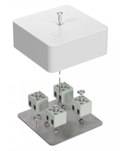 Коробка огнестойкая 75х75х30 (40-0450-FR1.5-8). Коробка огнестойкая для открытой установки. Промрукав в Тамбове
