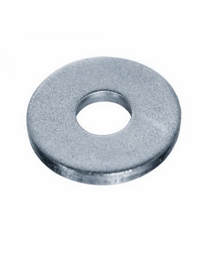 Шайба с широкими полями (кузовная) оцинкованная M16 (DIN 9021) (100 шт) (PR08.3928). Шайба с широкими полями. Промрукав в Тамбове