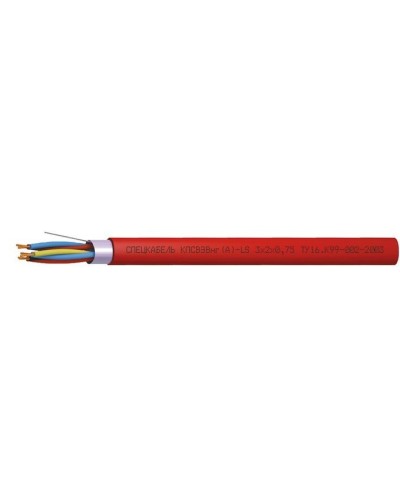 КПСВЭВнг(А)-LS 3х2х0,5 (Спецкабель). Кабель симметричный для систем сигнализации и управления, групповой прокладки, с пониженным дымо- и газовыделением. Спецкабель в Тамбове