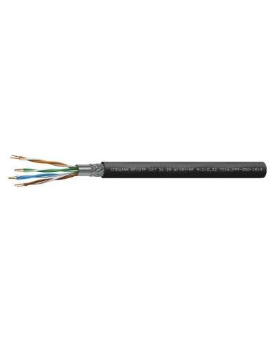 СПЕЦЛАН SF/UTP Cat 5e ZH нг(А)-HF 1х2х0,52. Кабель «витая пара» (LAN) для структурированных систем связи. Спецкабель в Тамбове
