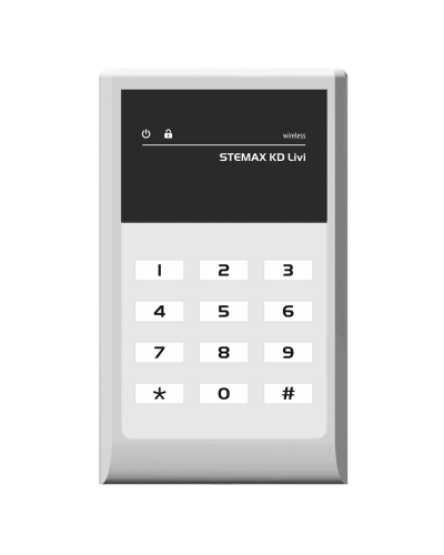 STEMAX KD Livi (серый). Беспроводная кнопочная кодовая панель. Стелс НПП в Тамбове