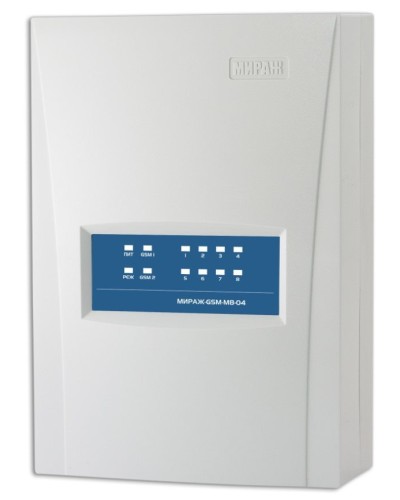 Мираж-GSM-M8-04. Устройство оконечное объектовое приемно-контрольное c GSM коммуникатором. Стелс НПП в Тамбове