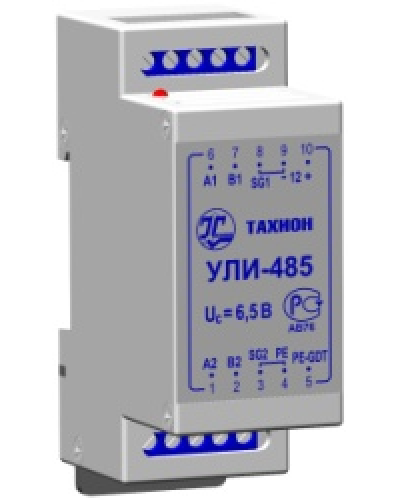 УЛИ-485. Удлинитель (повторитель) линий интерфейса RS-485.. Тахион в Тамбове