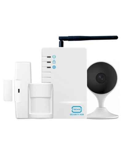 Security Hub (комплект с видеокамерой). Радиоканальный комплект охранной сигнализации с видеокамерой. ТЕКО в Тамбове